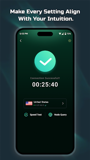 OasisNet VPN app screen 3